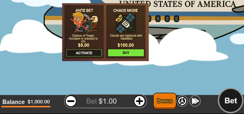 Demo mode features
